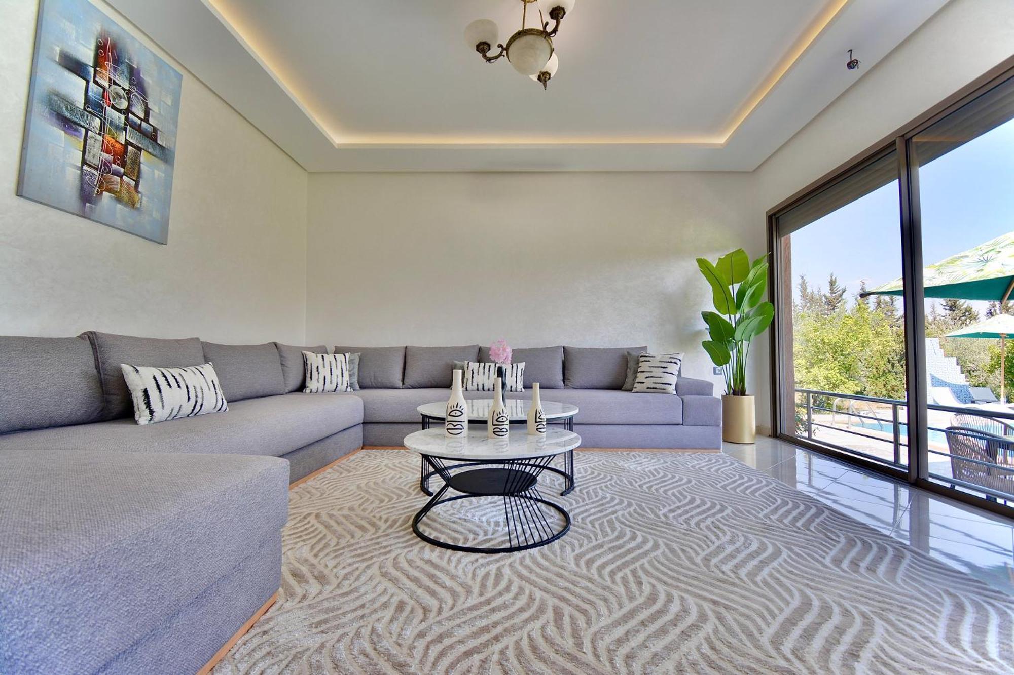 Ferme De Vacances Avec Une Grande Villa A Marrakech 마라케시 외부 사진