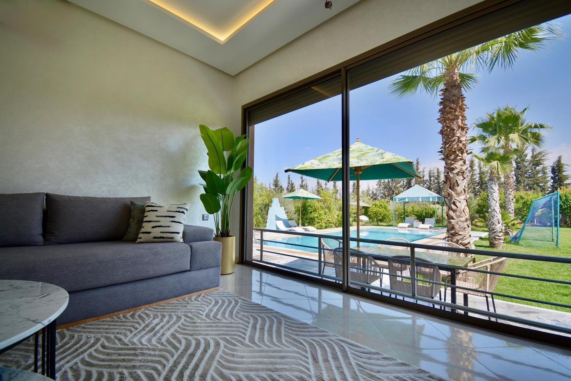 Ferme De Vacances Avec Une Grande Villa A Marrakech 마라케시 외부 사진