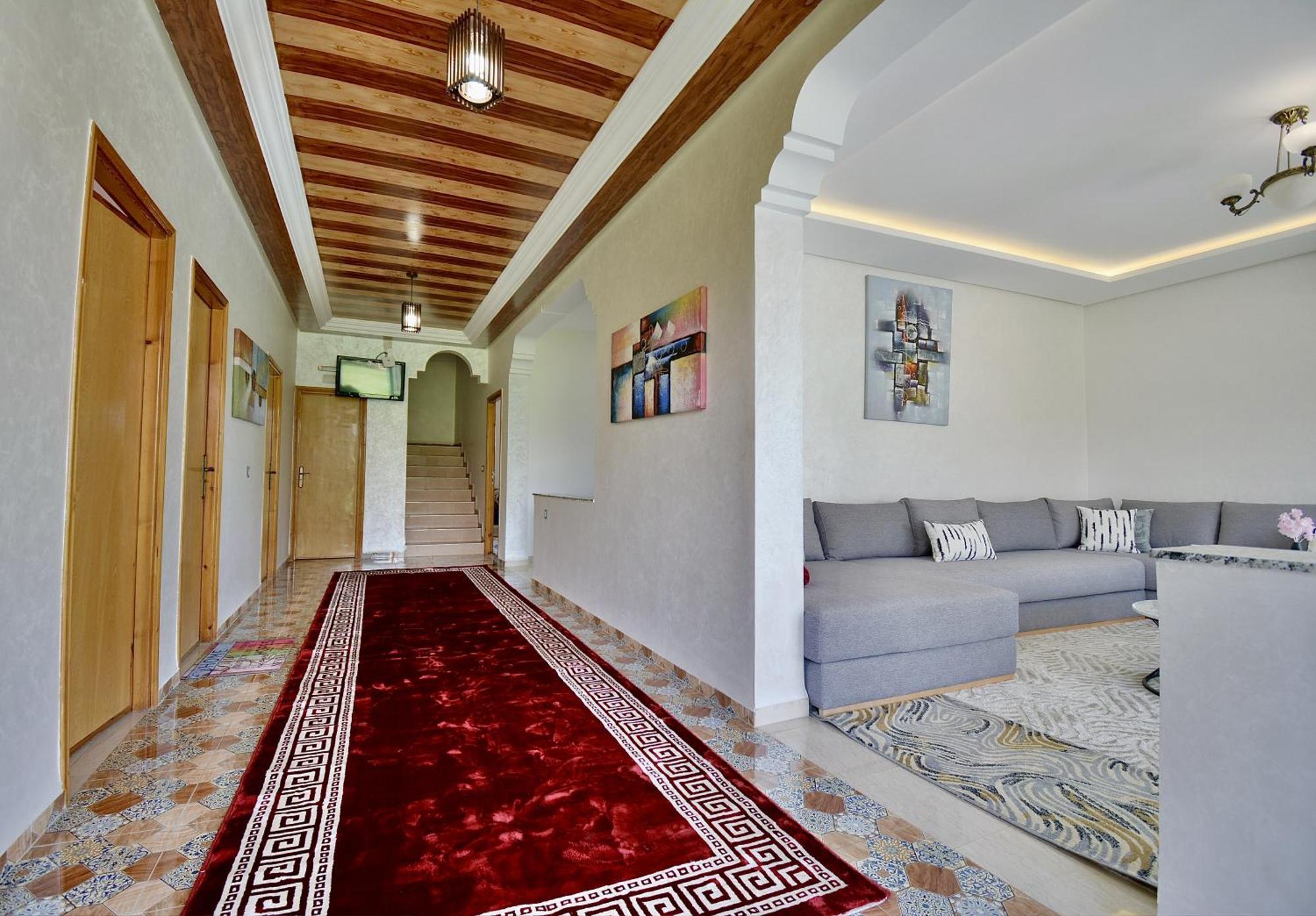 Ferme De Vacances Avec Une Grande Villa A Marrakech 마라케시 외부 사진