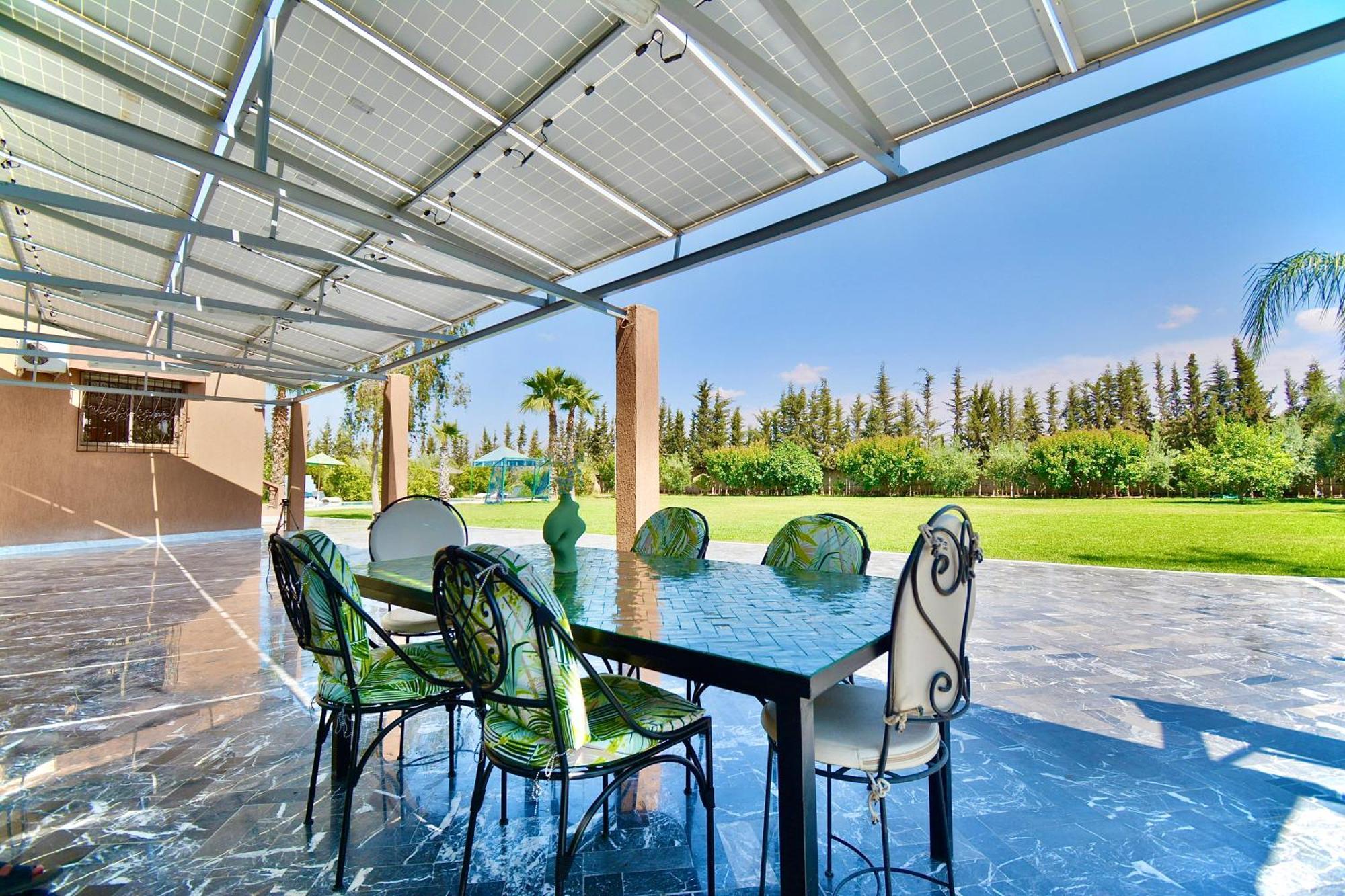 Ferme De Vacances Avec Une Grande Villa A Marrakech 마라케시 외부 사진