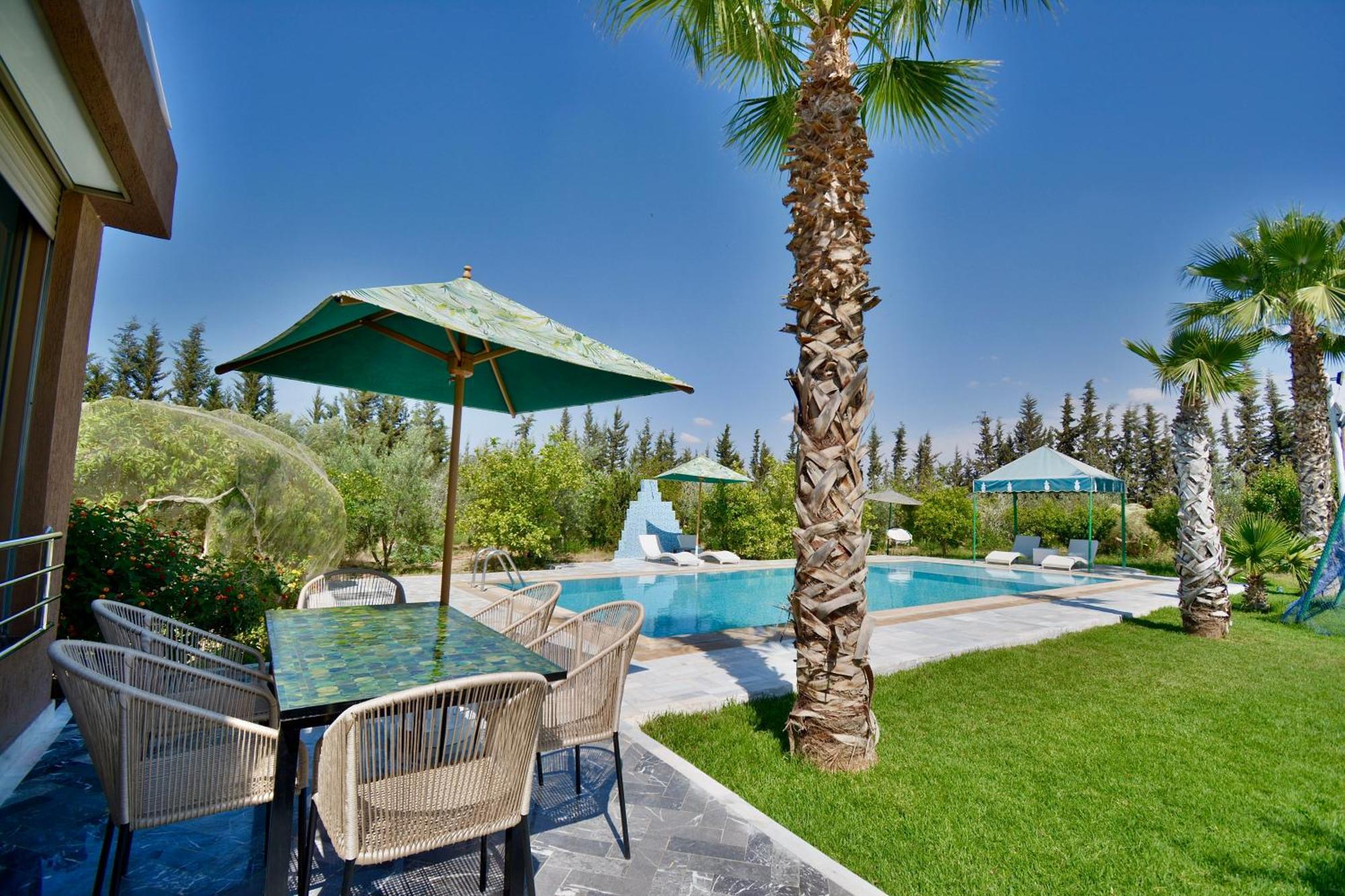 Ferme De Vacances Avec Une Grande Villa A Marrakech 마라케시 외부 사진